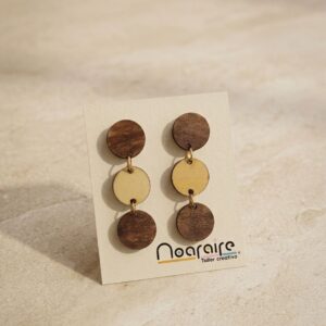 Pendientes Triple Disco Graduado