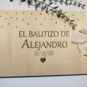 LIBRO DE FIRMAS O FOTOS PERSONALIZADO